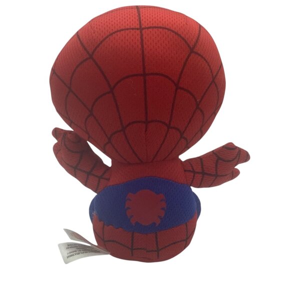 Ty Marvel Spider-Man Plush Toy 6.5” Red & Blue Collectible Stuffed Figure - Picture 2 of 5